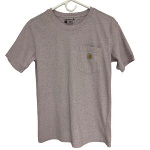 Carhartt Loose Fit Short Sleeved Shirt Women’s Small Light Purple